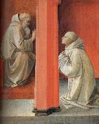Fra Filippo Lippi Details of The Miraculous Rescue of St Placidus painting